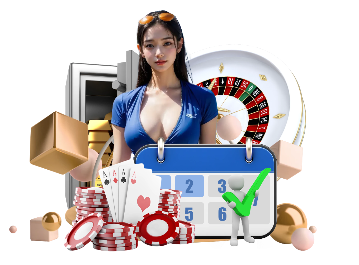 Bikini Paradise live dealer studio at operatoto online with tropical resort setting